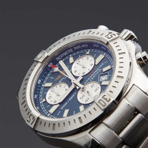 breitling colt chronograph men's watch|pre owned breitling colt chronograph.